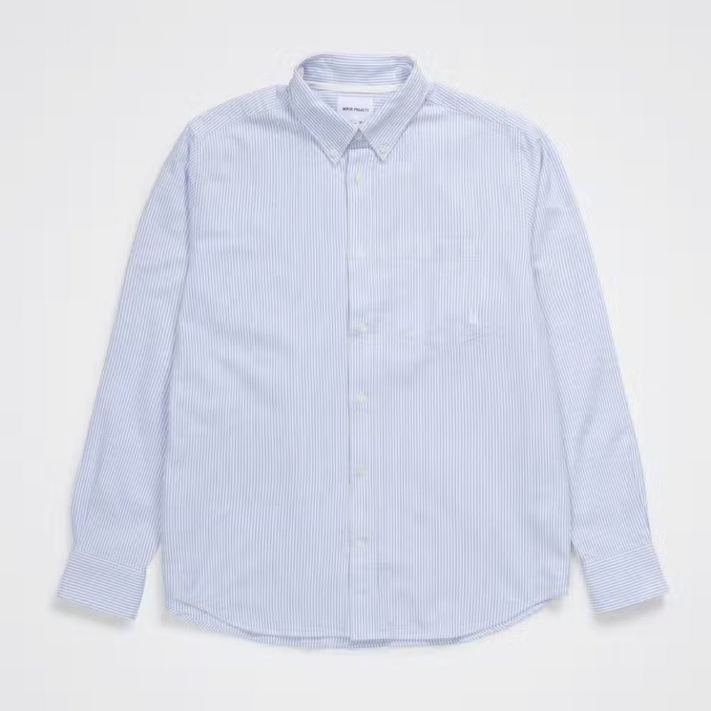 ALGOT OXFORD MONOGRAM SHIRT